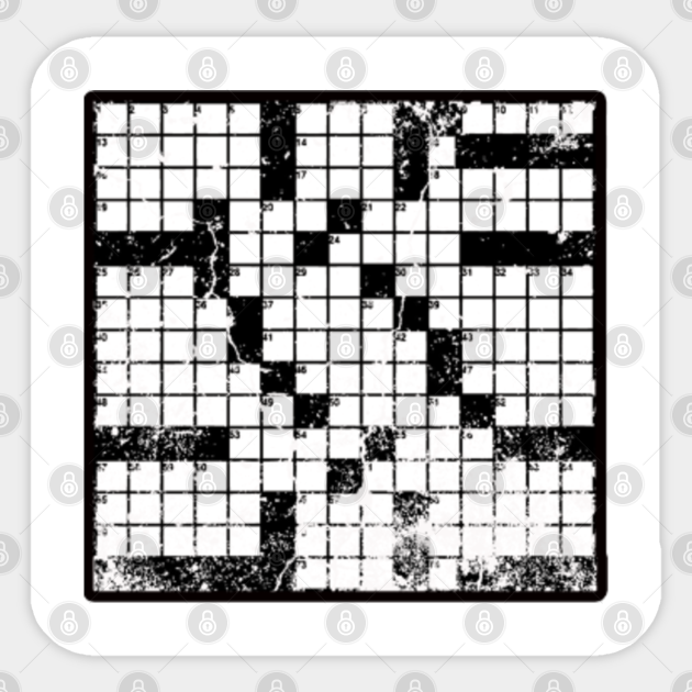 Retro vtg choice crossword 90s Choice Crossword 2020 Autocollant